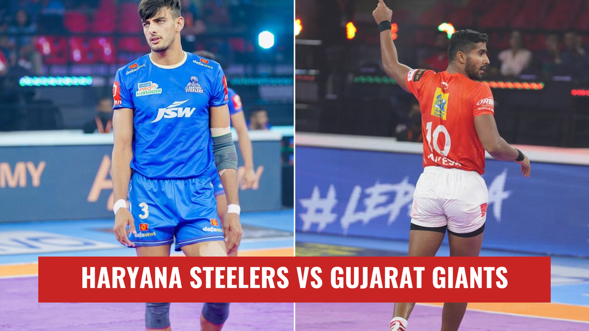 Haryana Steelers 3842 Gujarat Giants, Highlights Pro Kabaddi 2022 Ram